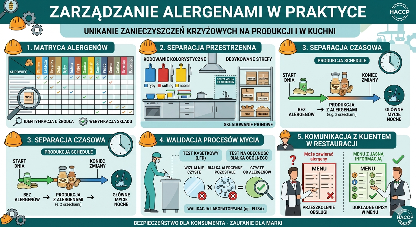oto praktyczny przewodnik, jak skutecznie wdrożyć system zarządzania alergenami, optymalizując procesy pod kątem bezpieczeństwa i efektywności.