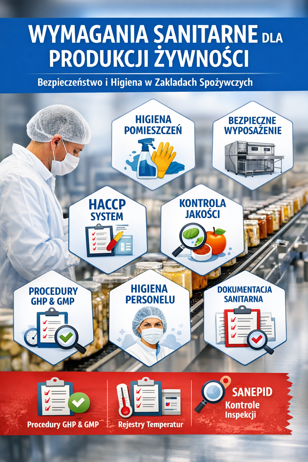 wymagania sanitarne w produkcji żywności