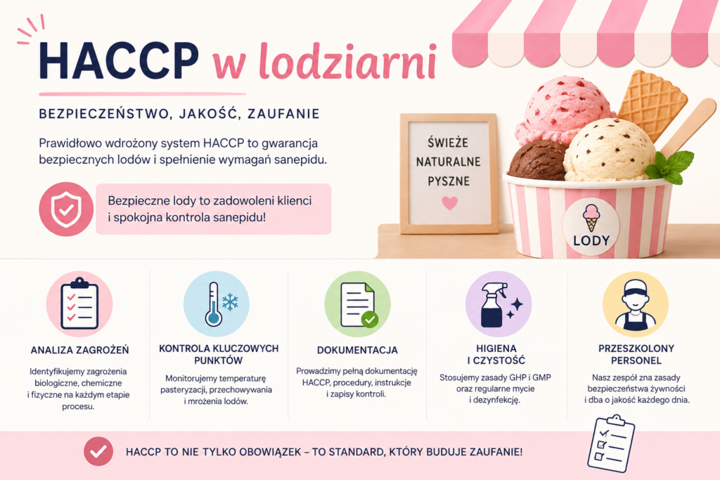 lodziarnia haccp
