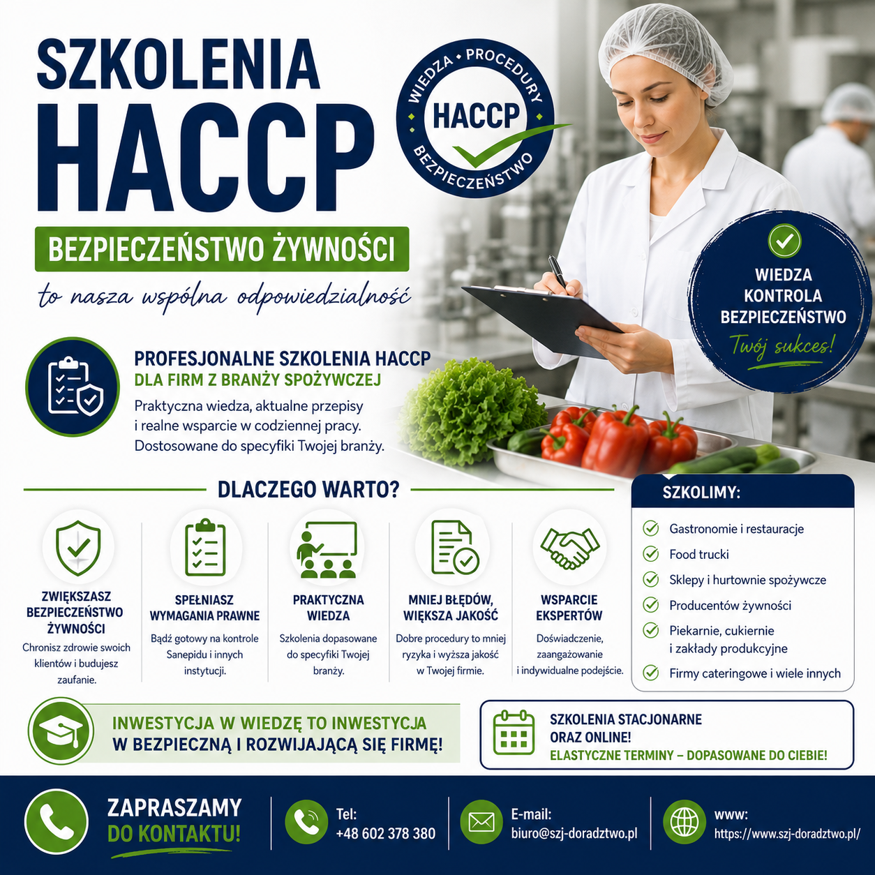 szkolenia haccp