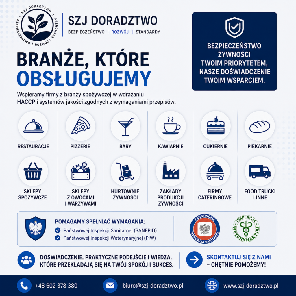 branże, które obsługujemy szj doradztwo